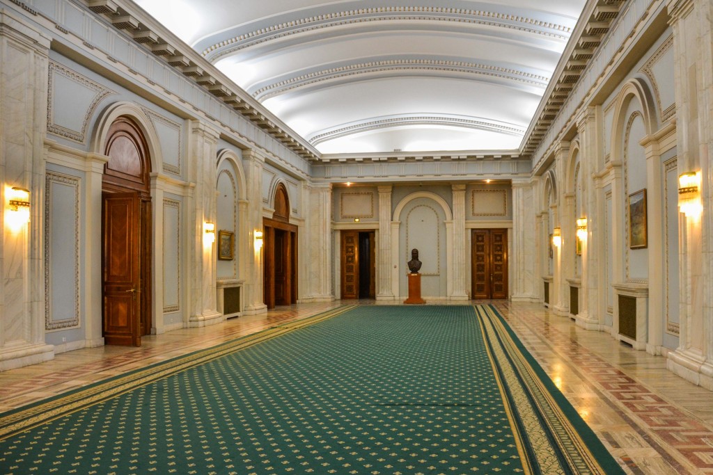 Inside Parliament Bucharest