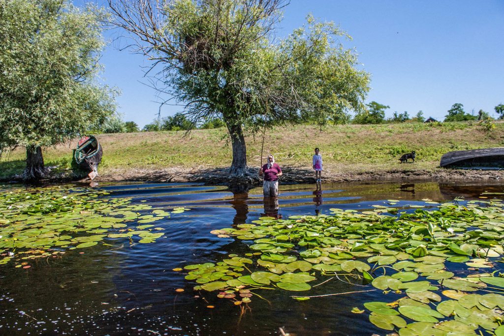 Fishing in the Danube Delta