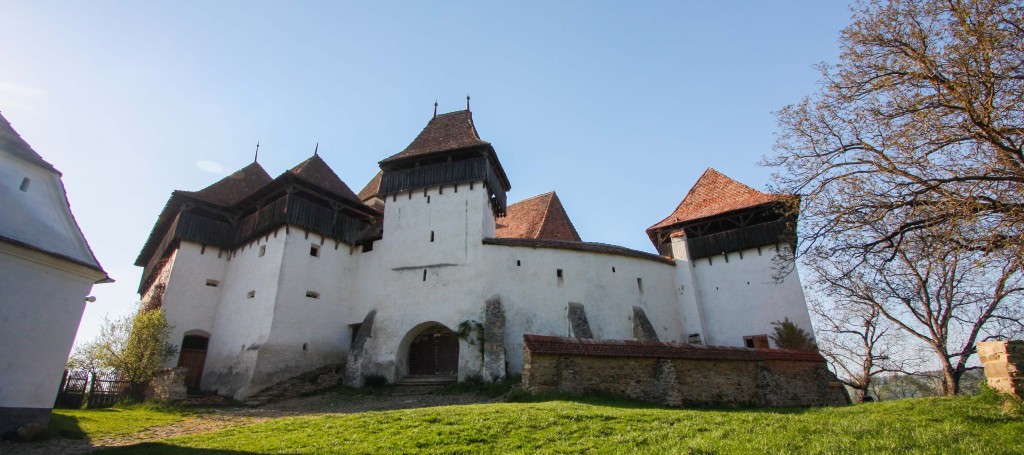 fortified church in viscri