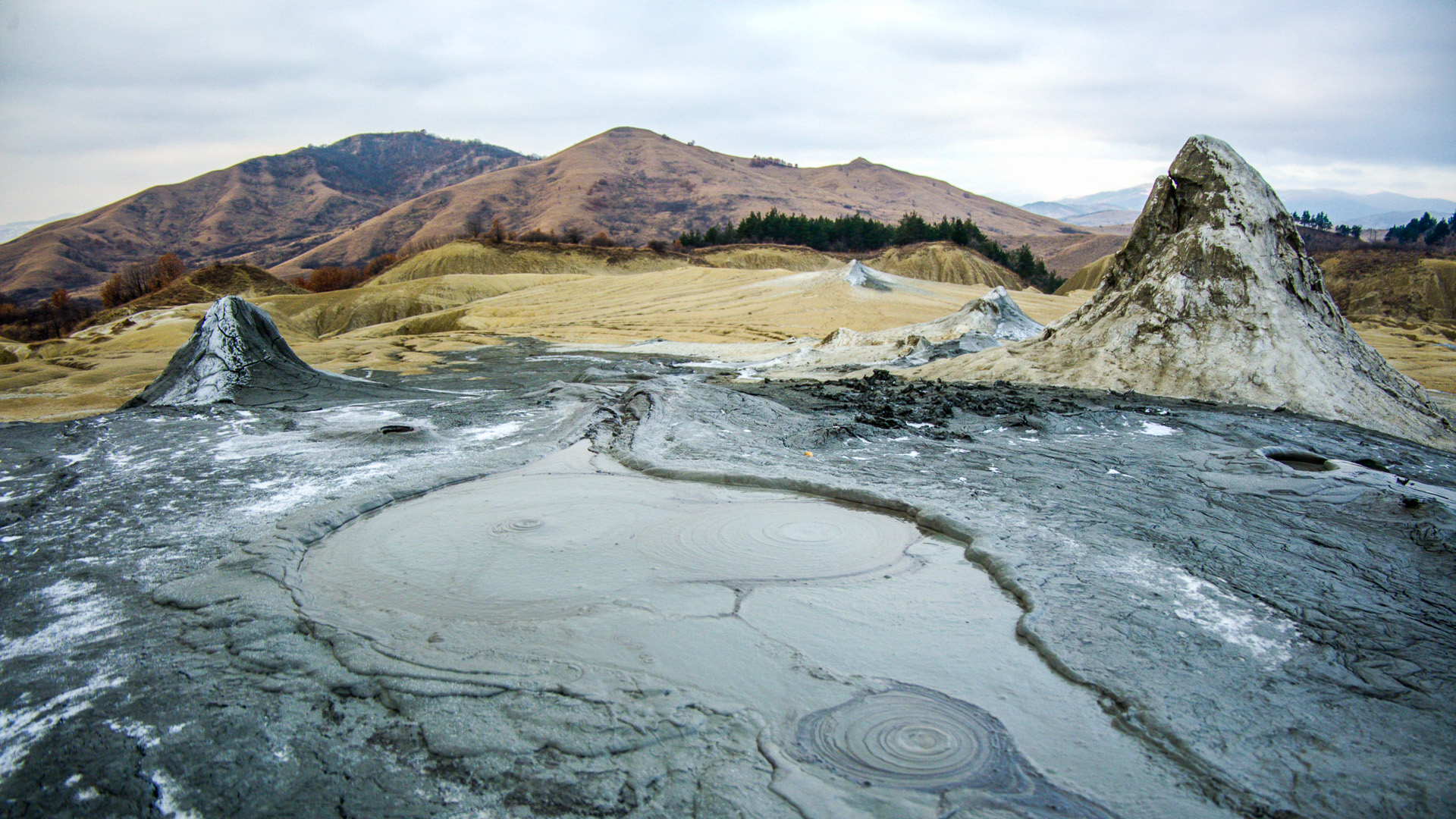 Mud Volcanoes romania