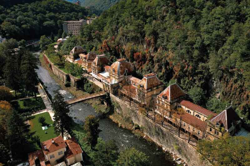 baile herculane roma ia geo thermal sources